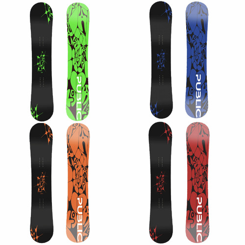 Public Snowboards General Public Mens 2025 Snowboard