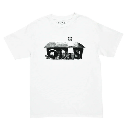 Quasi House White Short Sleeve Tee [Size: Medium]