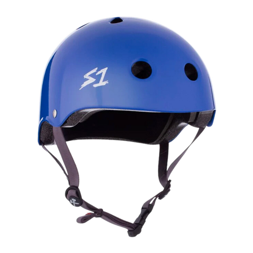 S1 Lifer Certified Gloss LA Blue Skateboard Helmet