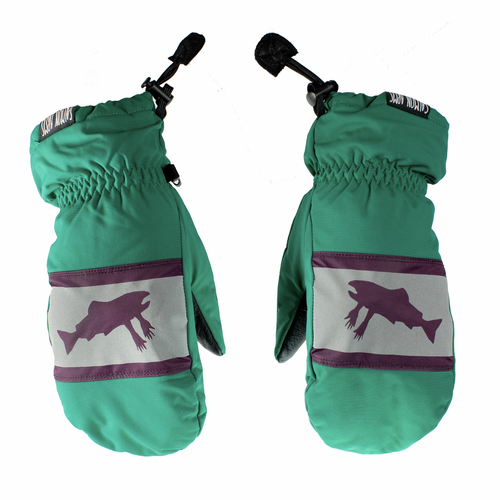 Salmon Arms Hi Vis Classic Snowboard Mitts