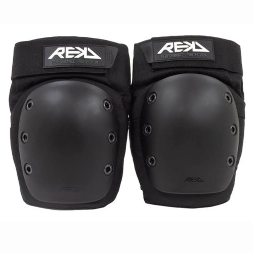 Rekd Ramp Black Adults Skateboard Knee Pads