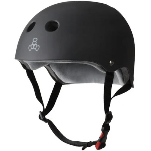 Triple Eight 888 THE Certified Sweatsaver Black Multi-Sport Helmet