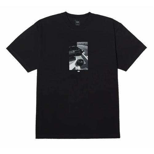 Huf Mason Black Mens T-Shirt