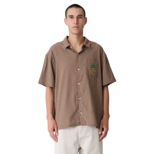 XLarge Mad Bear Chocolate Short Sleeve Shirt